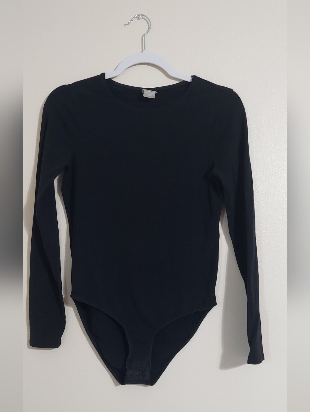 Chico's Black Long Sleeve Kids One-Piece Bodysuit